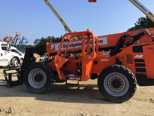 2020 Skytrak 8042 74 Hp, FF Tires, Work Lights, Beacon, Aux Hydraulics, Back up Alarm, Lifting Eye, ES Decals