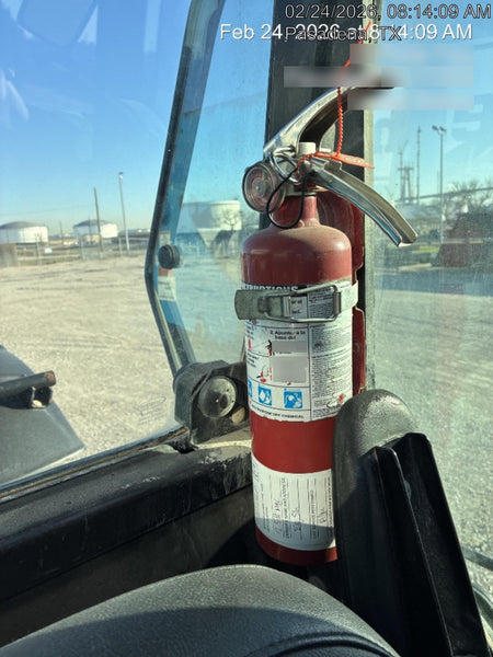 2019 Genie GTH-844 Cab/Heat/AC, Solid RT Tires, LED Work Lights, Beacon 60" QA Carriage, 48" Forks