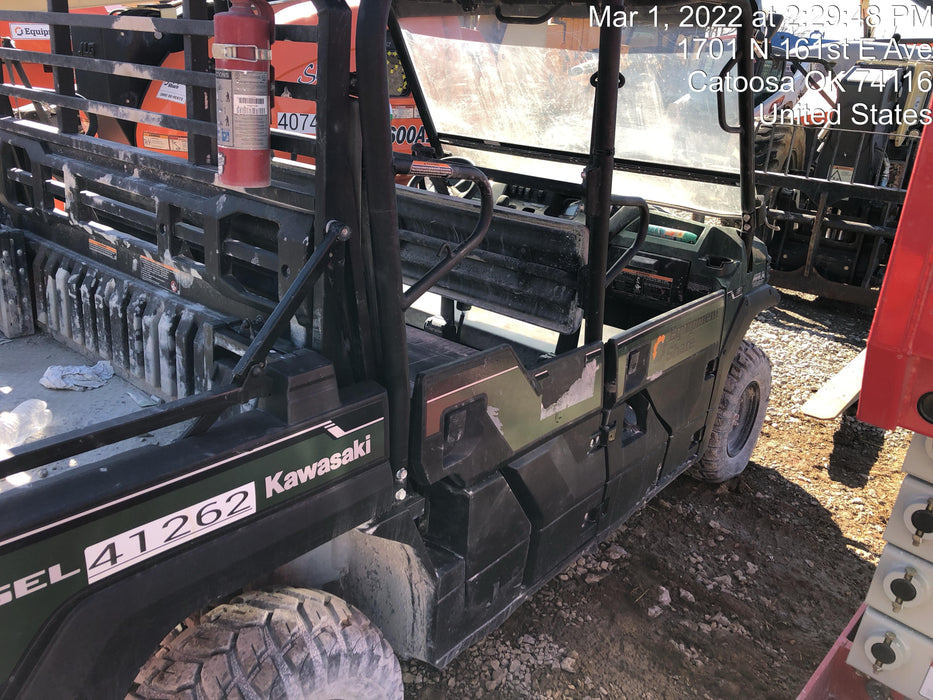 2019 Kawasaki Mule PRO-DXT Standard Options, Backup Alarm, Beacon, Plastic Hard Top, Poly Windshield, Horn Kit