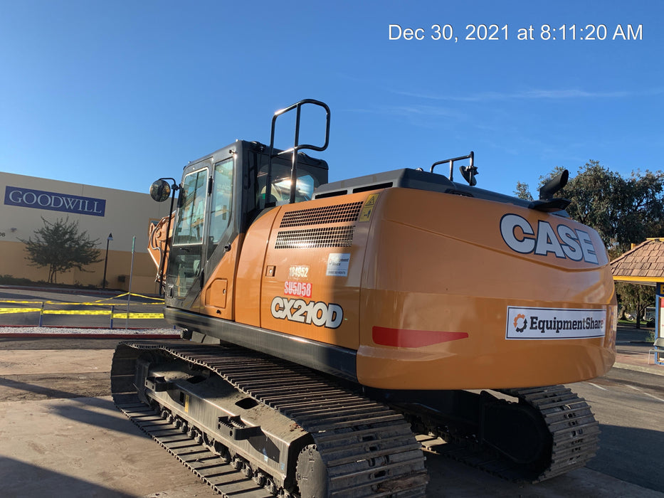 2021 CASE CX210D