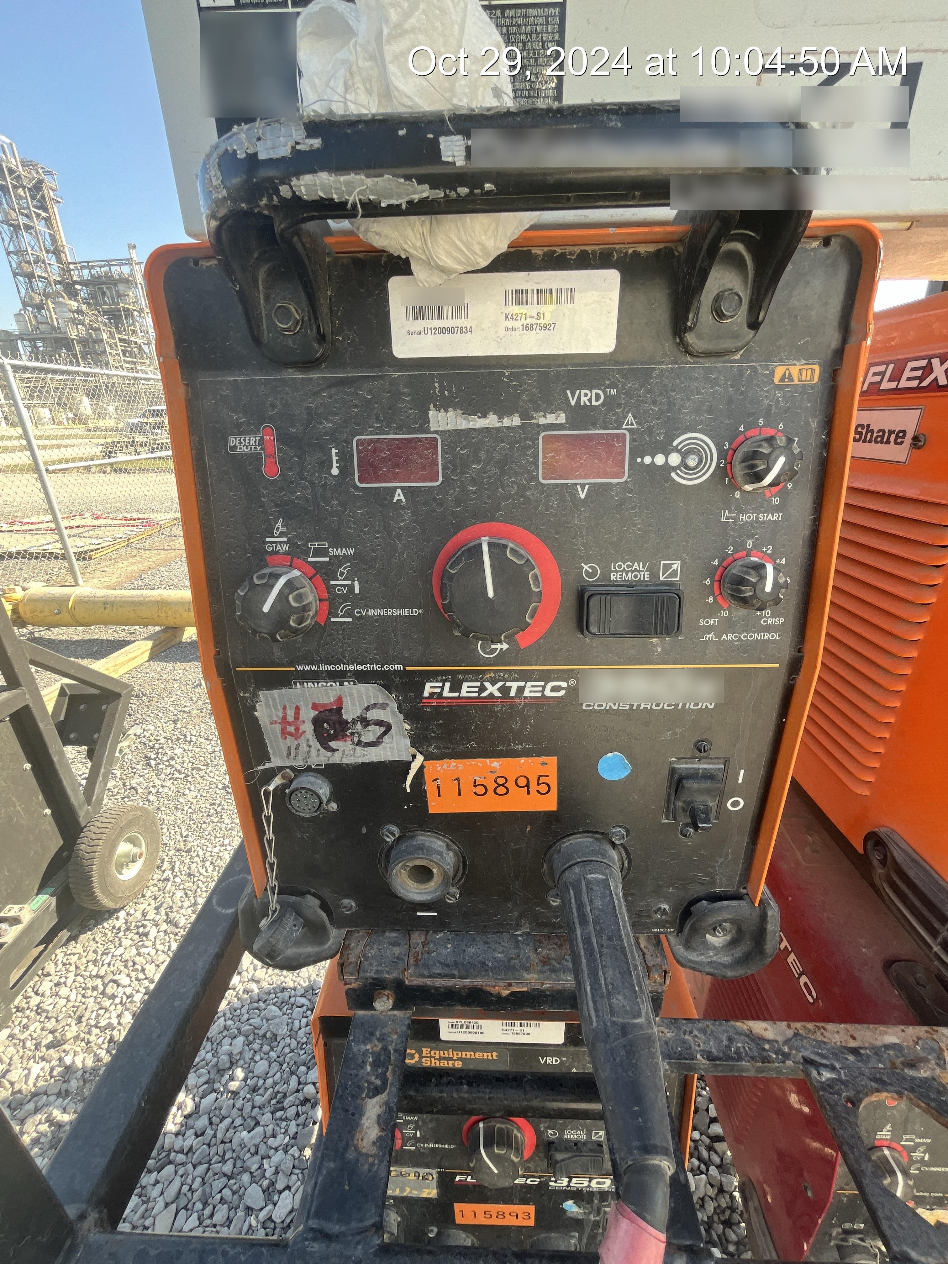 2020 LINCOLN ELECTRIC FLEXTEC 350X