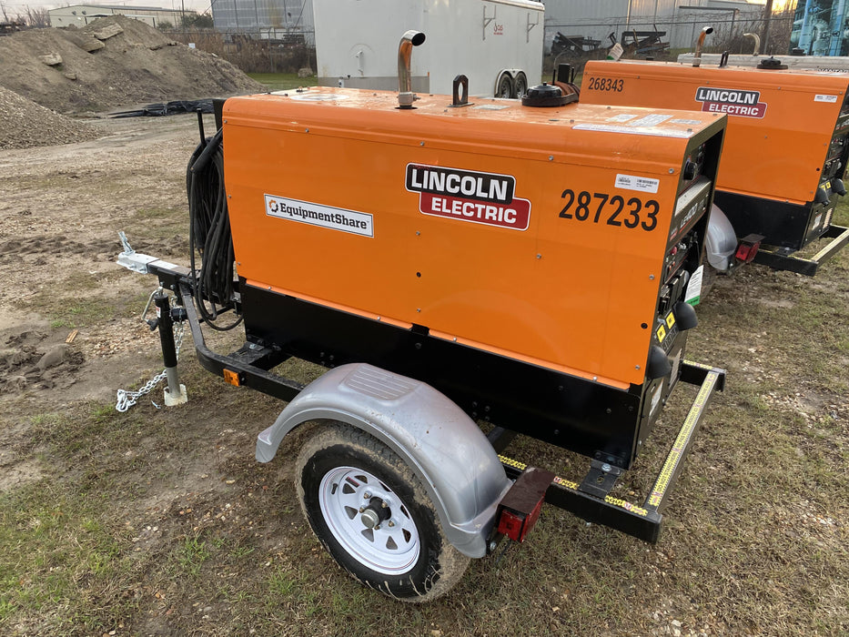 2022 Lincoln Electric LE400 Kubota V1505, Trlr, Cable Rack, Light Kit, ES Decals, T3