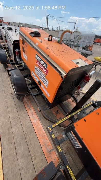 2021 Lincoln Electric Vantage 322 Vantage 322 Ready Pak 3 w/ Decals, ORANGE (includes trailer, cable rack, fender light kit) NO Telematics