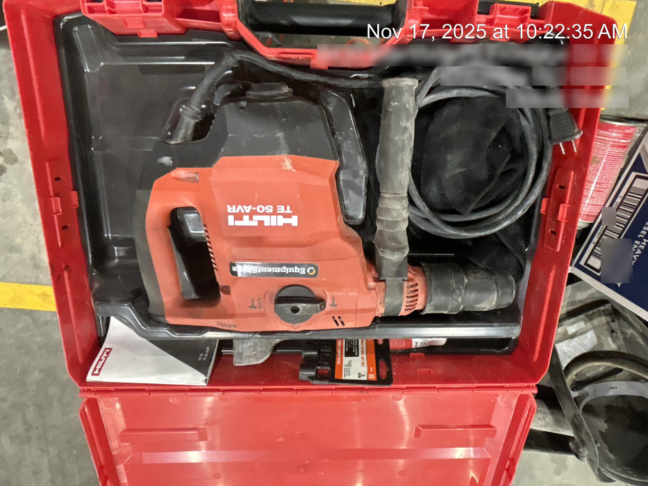 2022 HILTI TE 50-AVR