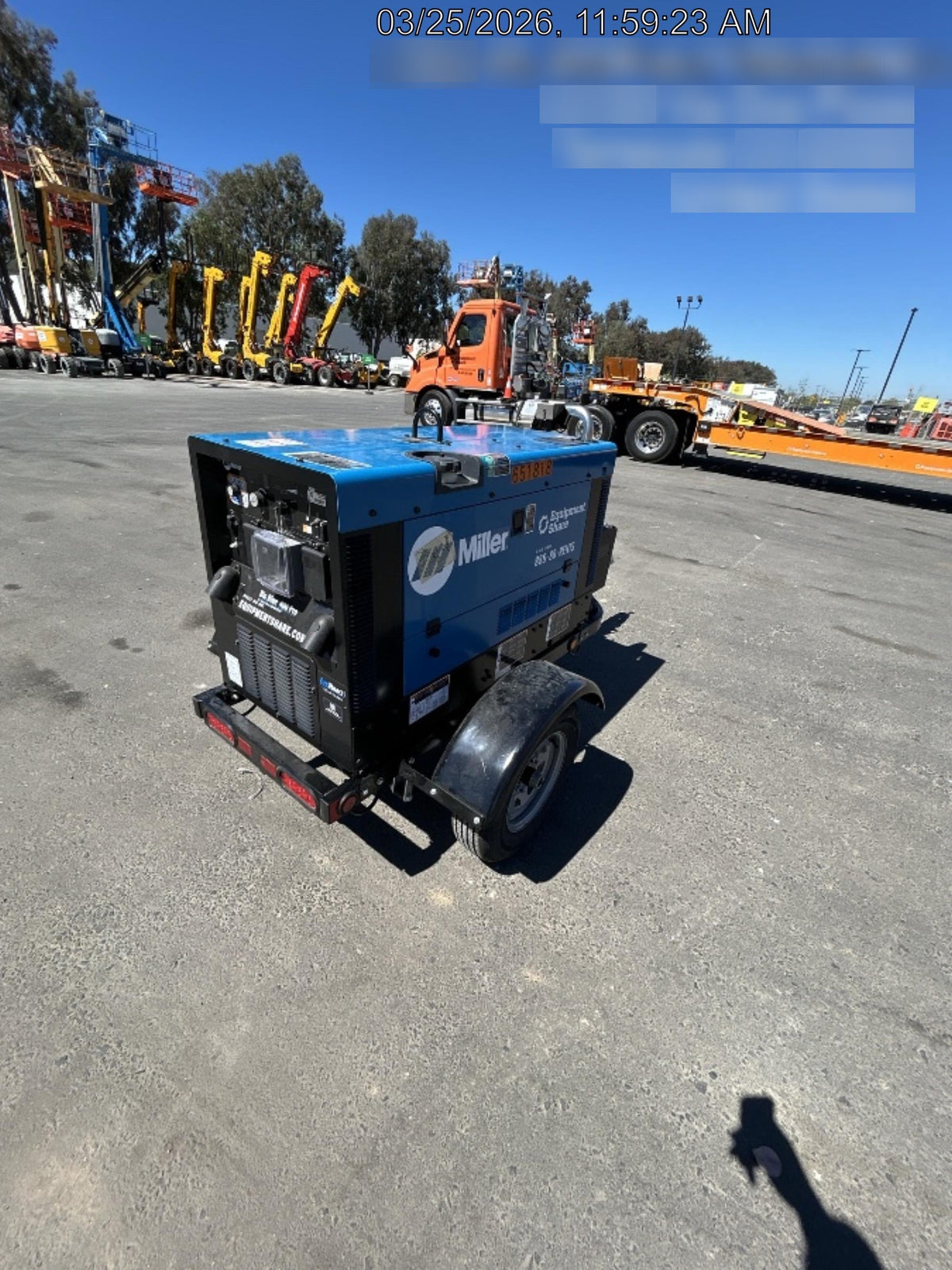 2026 MILLER ELECTRIC BIG BLUE 400