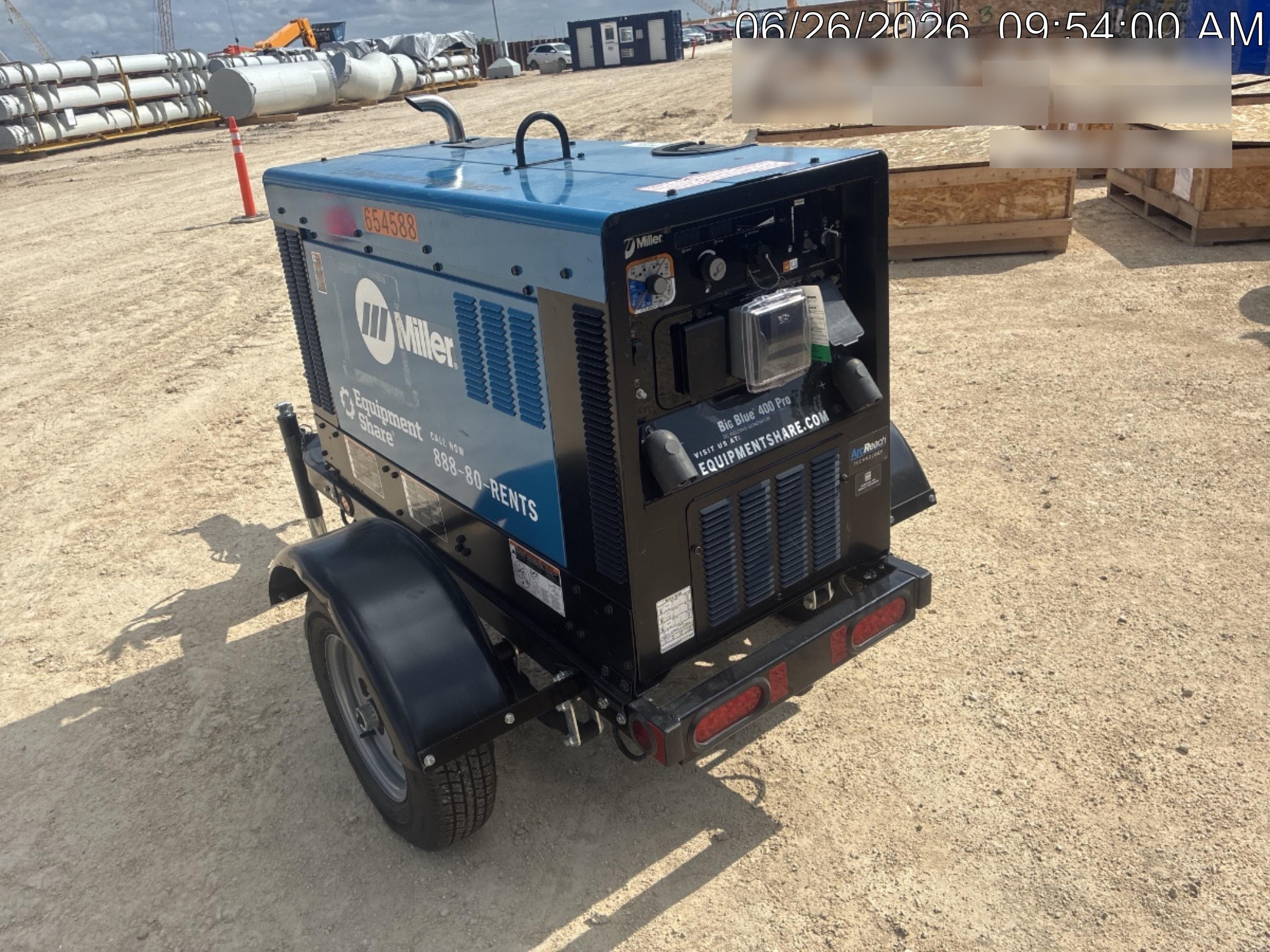 2026 MILLER ELECTRIC BIG BLUE 400
