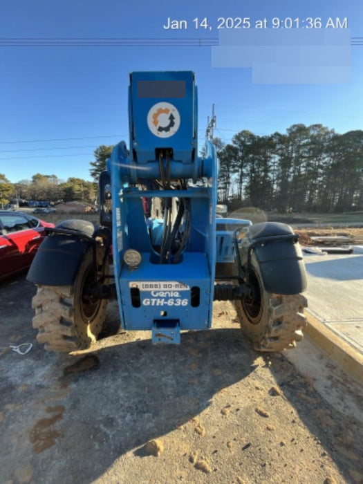 2018 Genie GTH-636 Genie GTH-636 w/Open ROPS, Solid Tires, beacon/work lights, 48" carriage/forks