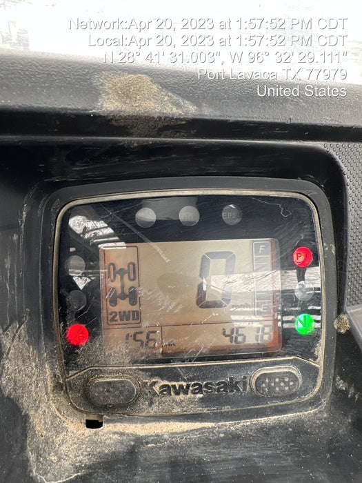 2022 Kawasaki Mule PRO-DXT Standard Options, Backup Alarm, Beacon, Plastic Hard Top, Poly Windshield, Horn Kit