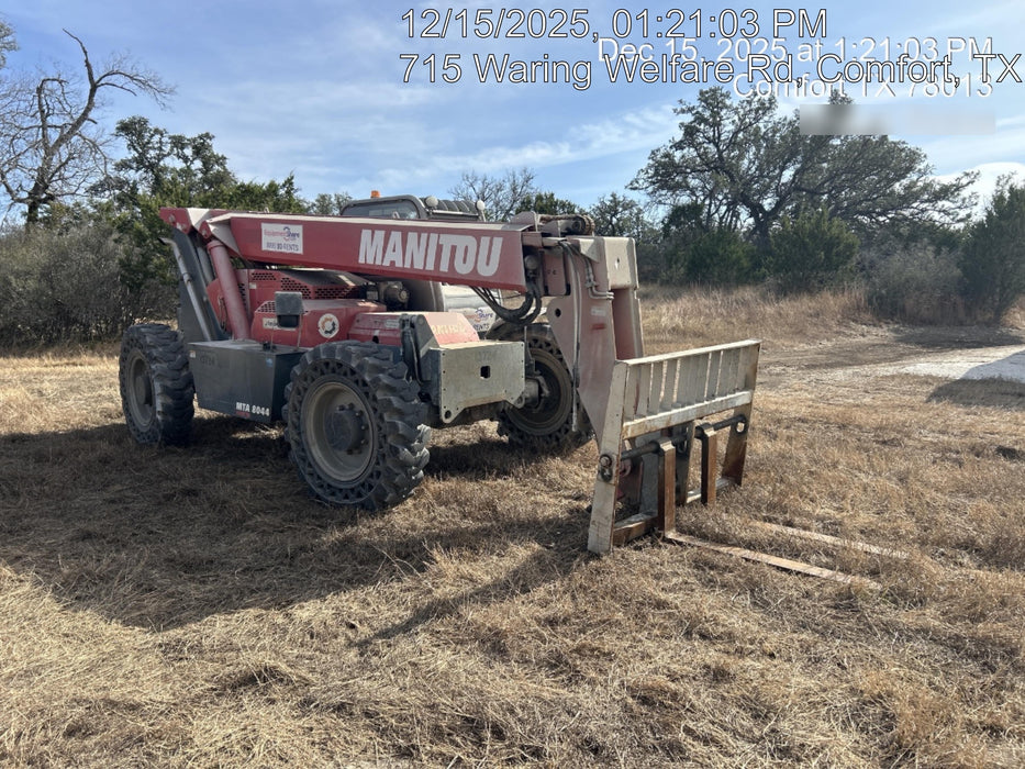 2018 Manitou MTA8044 MTA8044 - 74 HP T4, Canopy, Worklights/Strobe, Beacon, 66" Carriage, 48" Forks, Solid Tires, Lift Hook, Aux Hydraulics