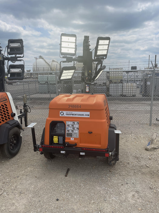 2024 Generac MLT2 Diesel, Flex Switch 120V Input, Powerzone Controller, 
(4) 320W LED Lights, 4kW Generator, 39.9 Gal Fuel Tank, 2" Ball, T3