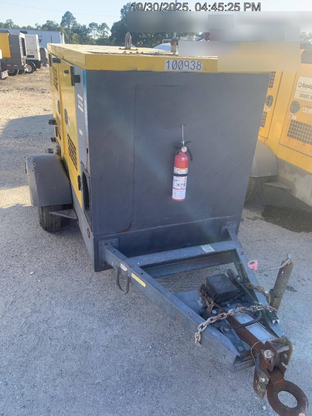 2020 ATLAS COPCO PAS 100 HF CS Enclosed