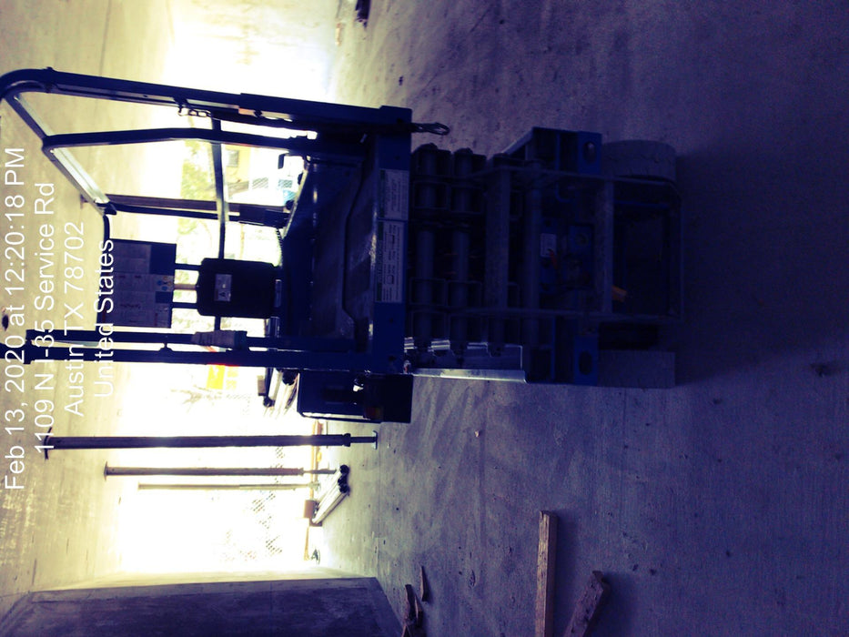 2019 Genie GS-1930 Fixed Rails with Chain Entry