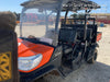 2021 Kubota RTV-X1140W-H Plastic Canopy, Windshield Acrylic Clear, LED Strobe Light, Wire Harness Kit, Back up Alarm