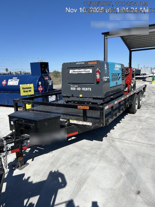 2025 TEXAS PRIDE TRAILERS 18'-20' Lowboy Sand Blasting Unit