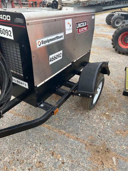 2024 Lincoln Electric LE400 Kubota V1505, Trlr, Cable Rack, Light Kit, ES Decals, T3