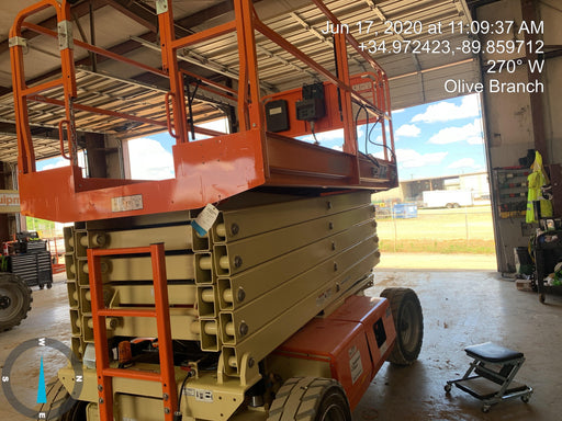 2019 JLG 4069LE Solid Non Marking Tires, Rotating Beacon