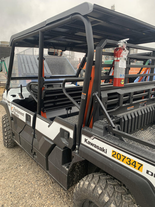 2022 Kawasaki Mule PRO-DXT Standard Options, Backup Alarm, Beacon, Plastic Hard Top, Poly Windshield, Horn Kit