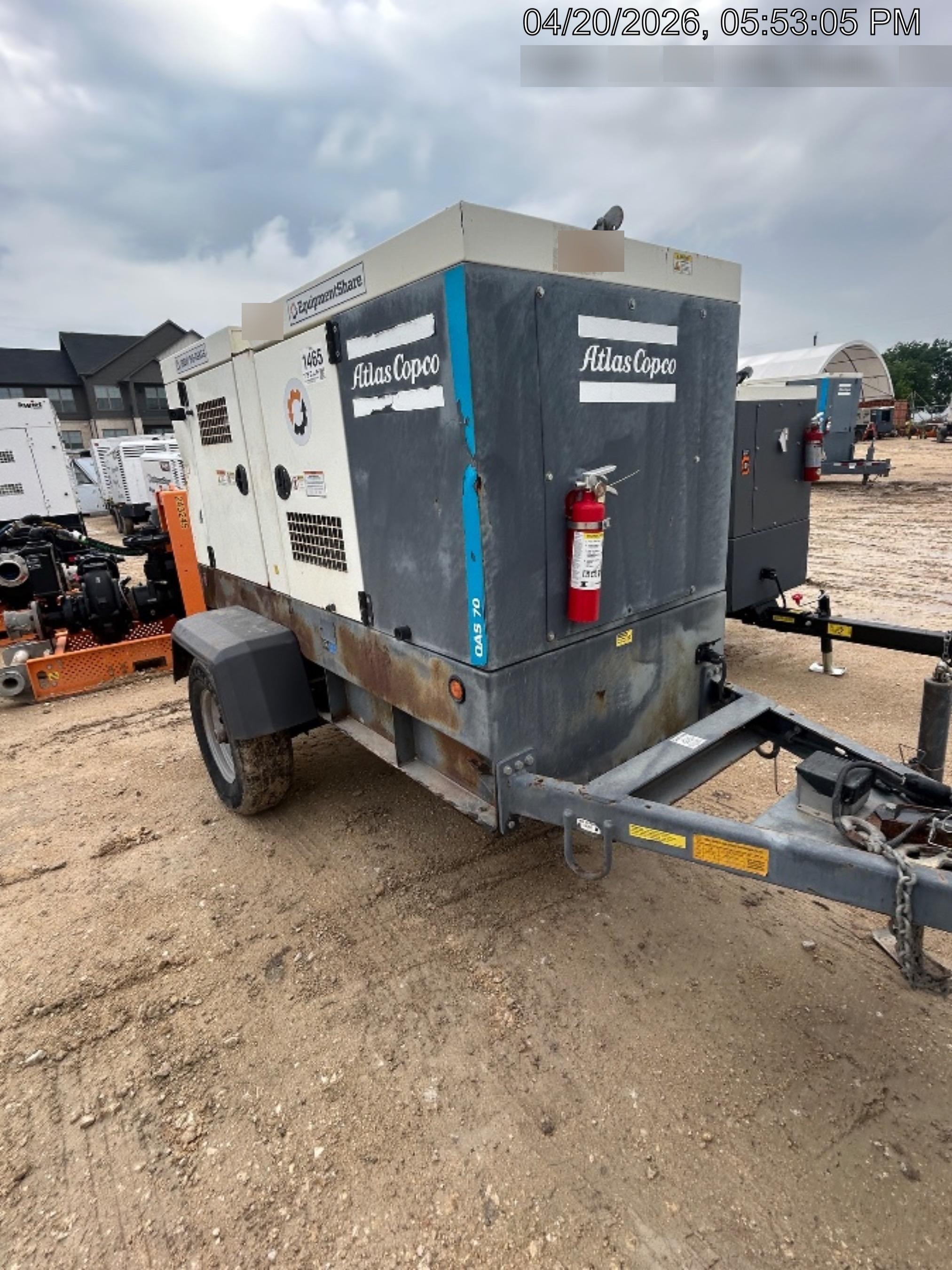 2020 ATLAS COPCO QAS 70