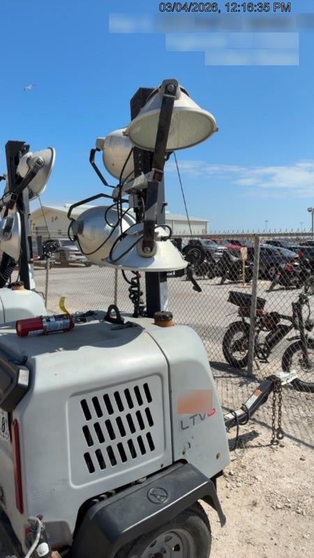 2019 Wacker Neuson LTV6L-MH Wacker Neuson LTV6L Mobile Light Tower w/Fuel Level Sensor Installed