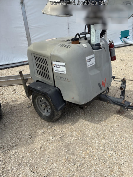2018 Wacker Neuson LTV6L-MH Wacker Neuson LTV6L Mobile Light Tower w/Fuel Level Sensor Installed