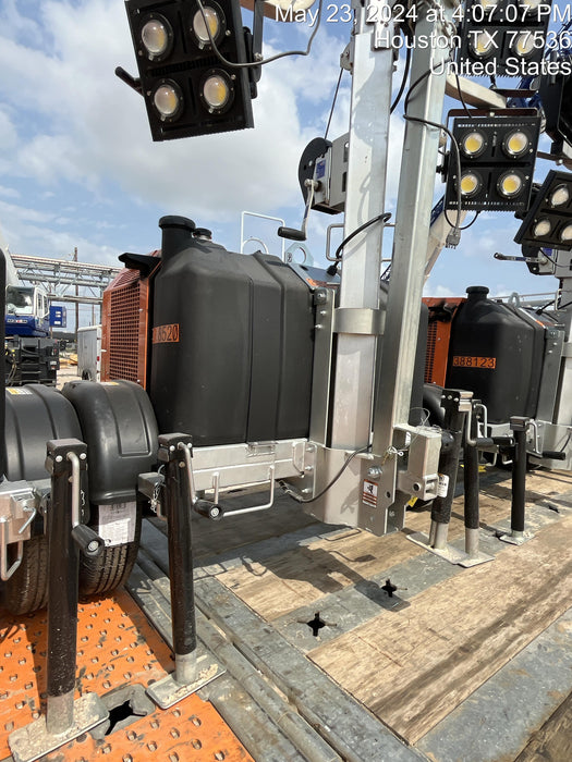 2024 Wanco WLTT-4MM4K Diesel, Deep Sea Controller, Shore Power Plug, Auto Start, (4) 350W LED Floodlights, 4kW Generator, 60 Gal Fuel Tank, 2" Ball, T3