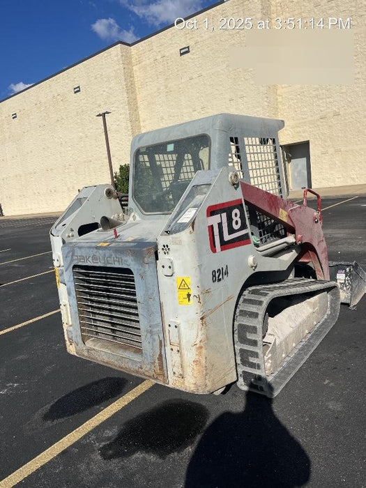 2018 TAKEUCHI TL8