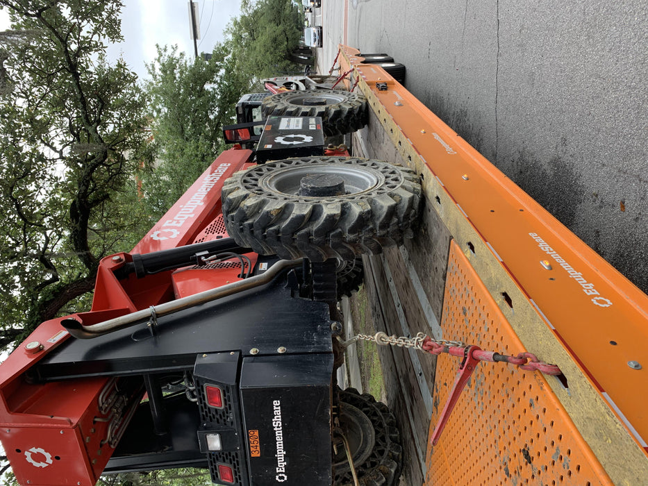 2019 Manitou MTA8044 74hp T4F, Open ROPS, Cab and Boom LED work lights, Auxiliary Hydraulics, Solid Tires, Amber strobe, Lift Hook 66" Carriage, 60" Forks