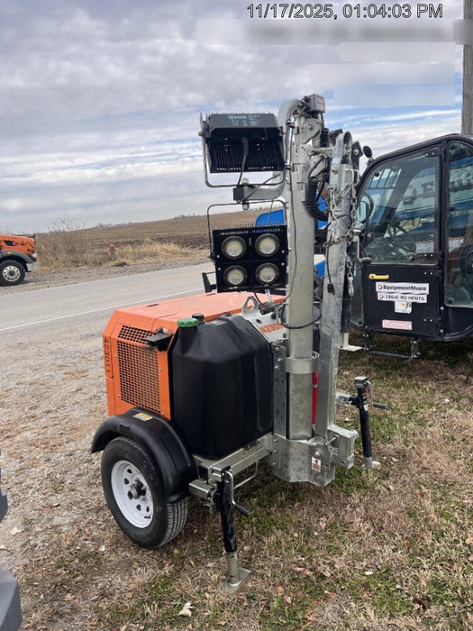 2024 Wanco WLTT-4MM4K Diesel, Deep Sea Controller, Shore Power Plug, Auto Start, (4) 350W LED Floodlights, 4kW Generator, 60 Gal Fuel Tank, 2" Ball, T3