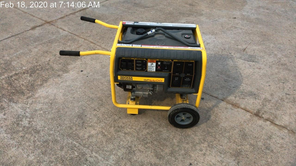 2018 WACKER NEUSON GP6600A