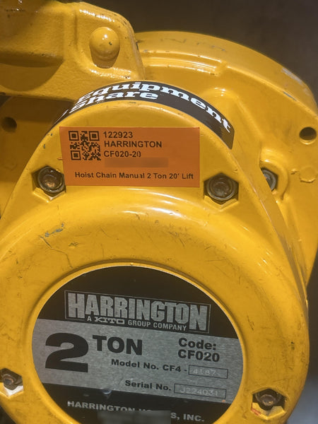 2020 HARRINGTON CF020-20