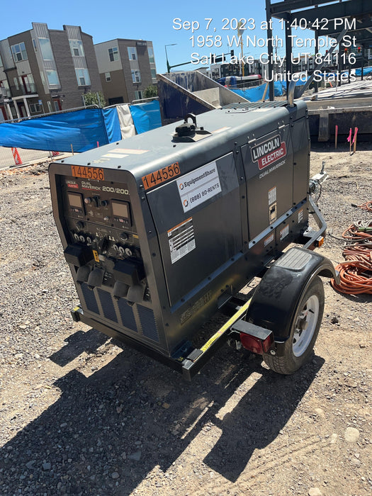 2021 Lincoln Electric Dual Maverick 200/200X Ready Pak 3 (includes trailer, cable rack, fender light kit)