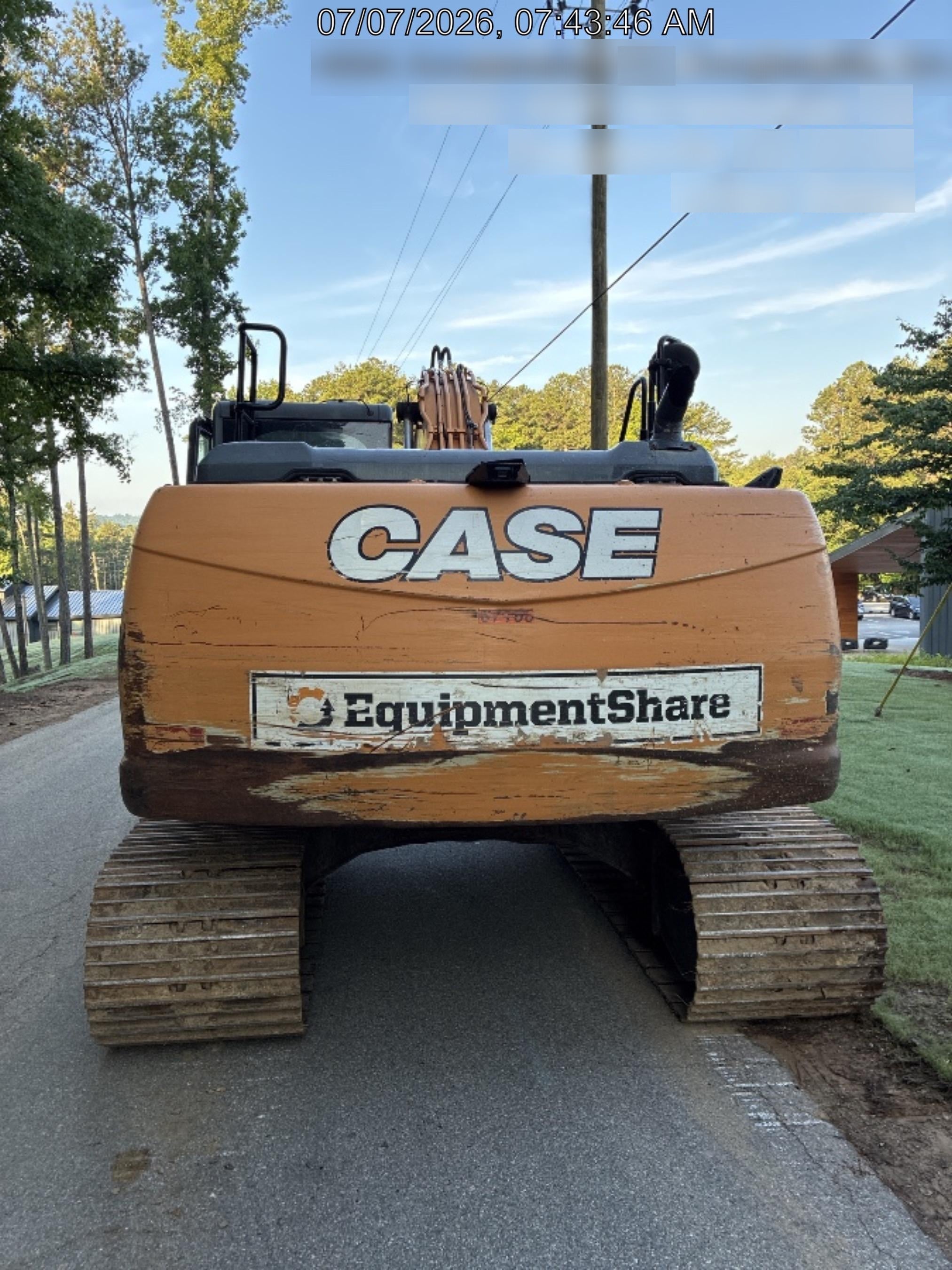 2020 CASE CX210D