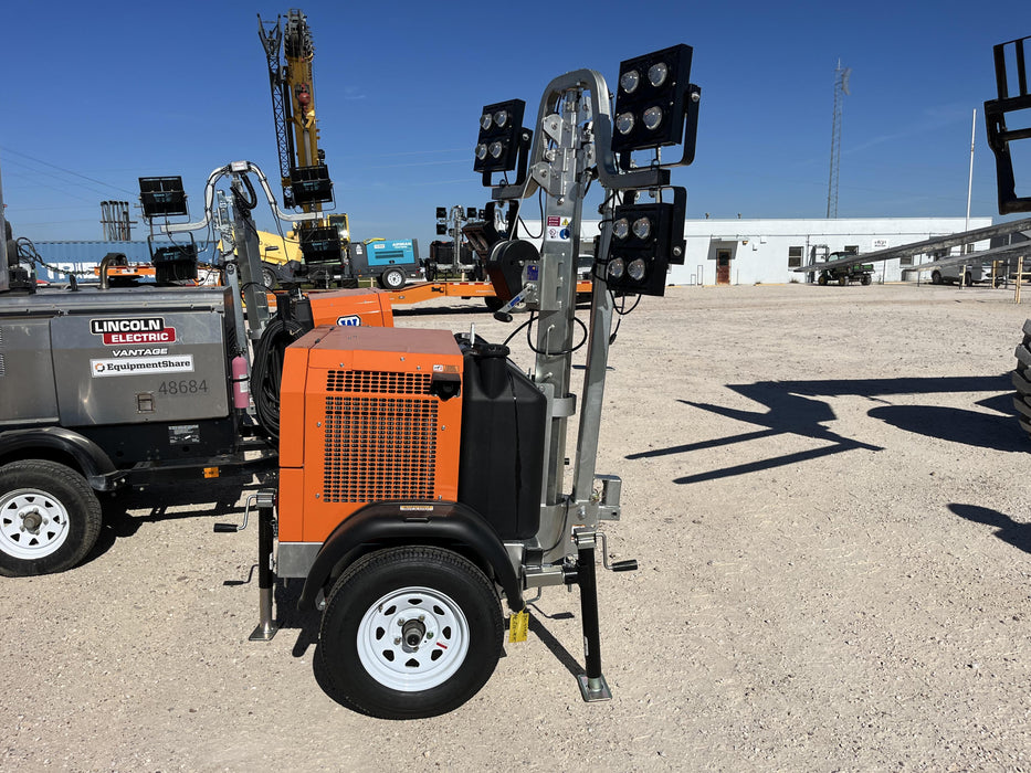 2024 Wanco WLTT-4MM4K Diesel, Deep Sea Controller, Shore Power Plug, Auto Start, (4) 350W LED Floodlights, 4kW Generator, 60 Gal Fuel Tank, 2" Ball, T3