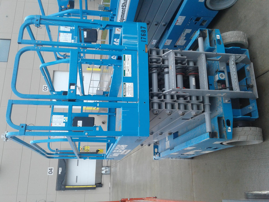 2018 Genie GS-3246 GS-3246 w/Folding rails, Full height swing gate