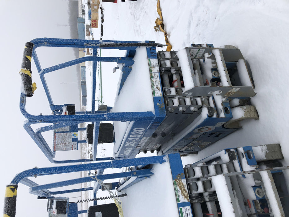 2018 Genie GS-1930 Genie GS-1930 w/Fixed Rail, Chain Entry