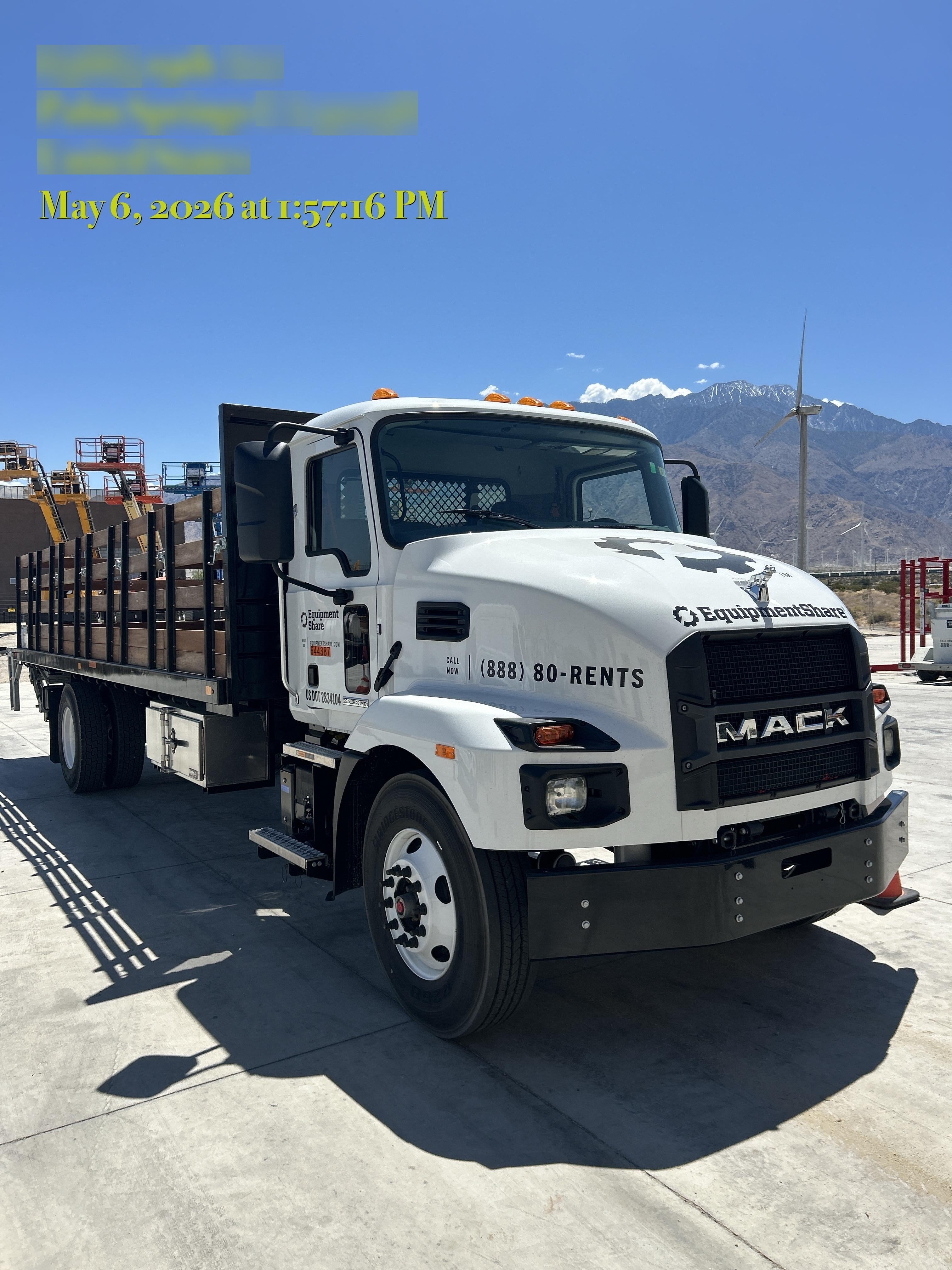 2026 MACK MD742 - Stake Bed Liftgate Reg Cab Diesel