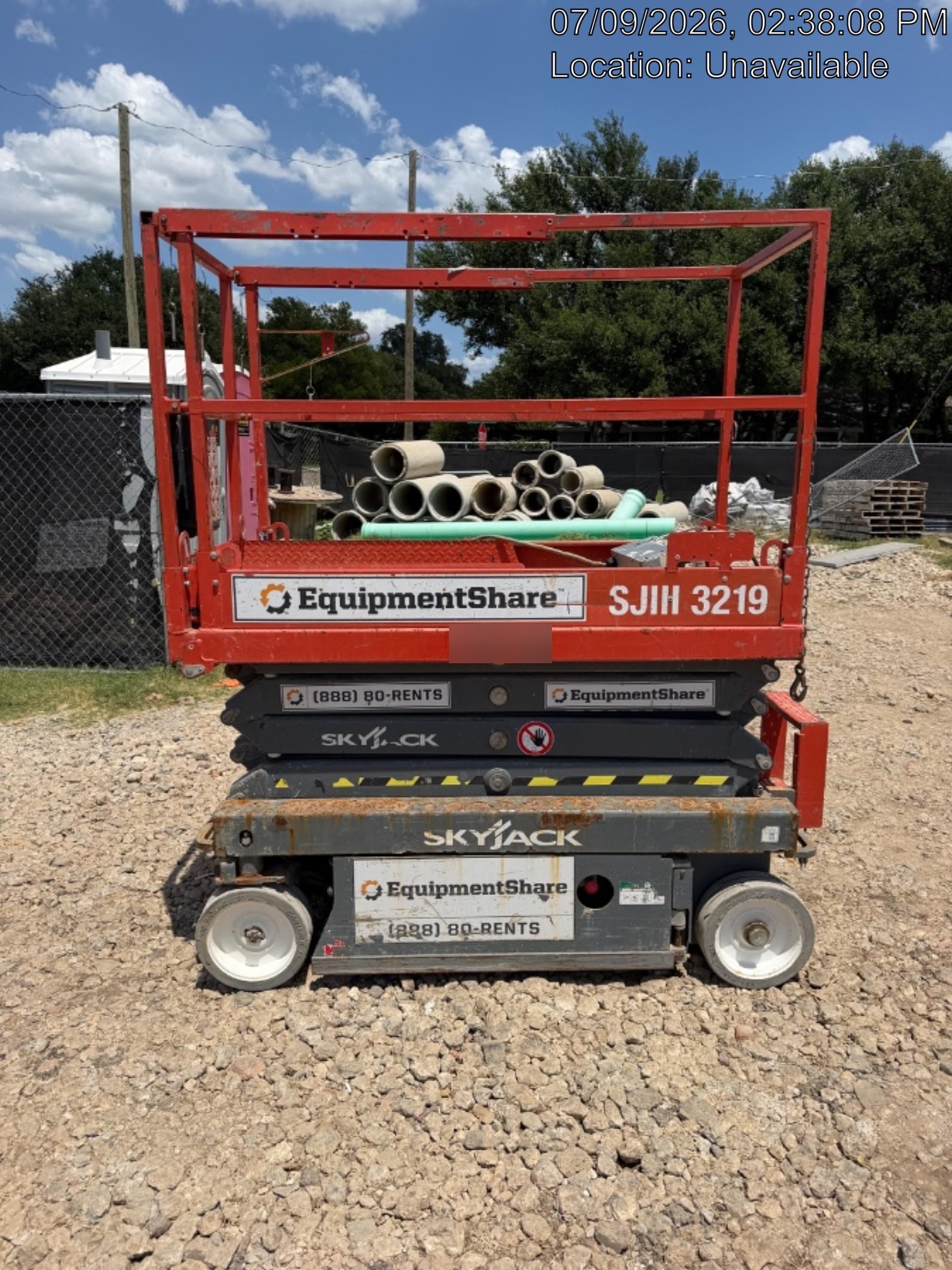 2019 Skyjack SJIII-3219 Standard w/Trojan Batteries