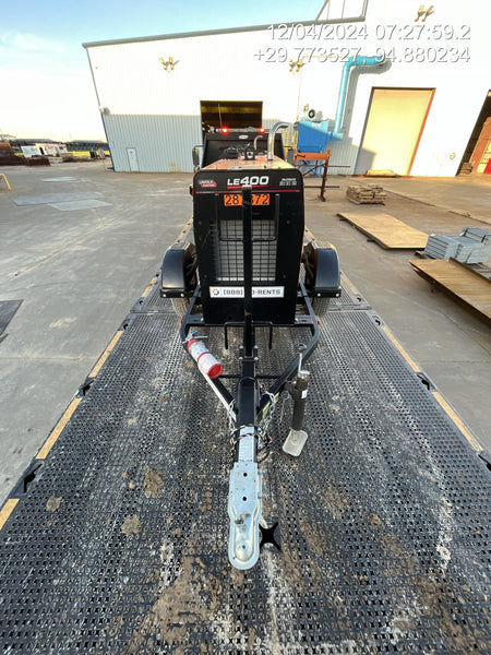 2022 Lincoln Electric LE400 Kubota V1505, Trlr, Cable Rack, Light Kit, ES Decals, T3