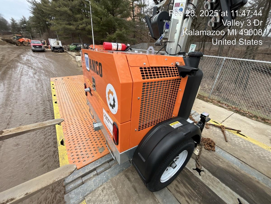 2024 Wanco WLTT-4MM4K Diesel, Deep Sea Controller, Shore Power Plug, Auto Start, (4) 350W LED Floodlights, 4kW Generator, 60 Gal Fuel Tank, 2" Ball, T3