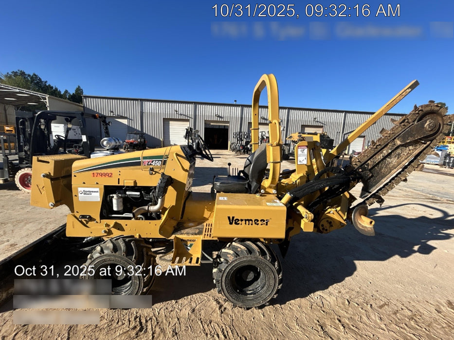 2021 VERMEER RTX450