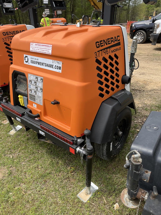 2023 Generac MLT2 Diesel, Flex Switch 120V Input, Powerzone Controller, 
(4) 320W LED Lights, 4kW Generator, 39.9 Gal Fuel Tank, 2" Ball, T3