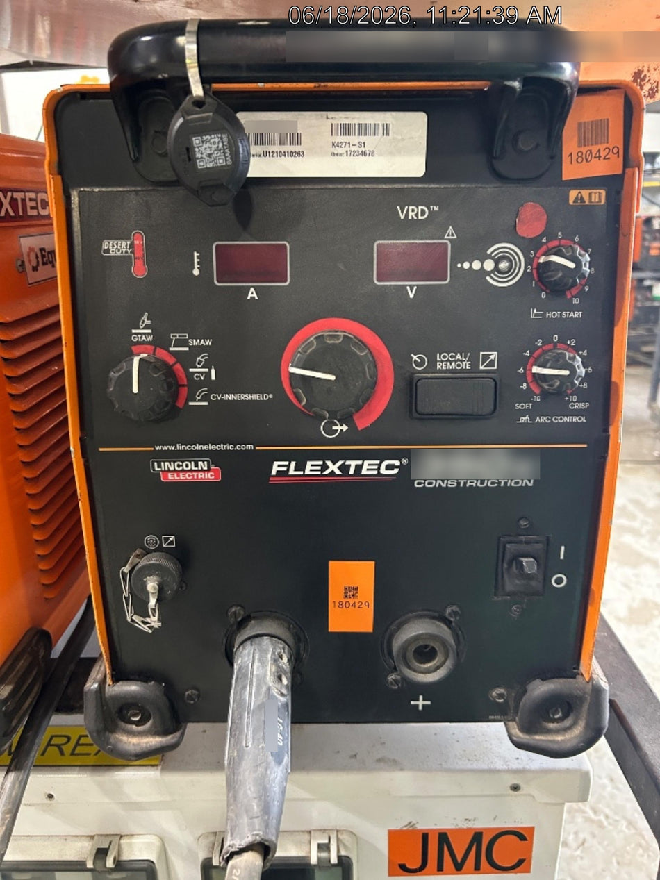2021 LINCOLN ELECTRIC FLEXTEC 350X