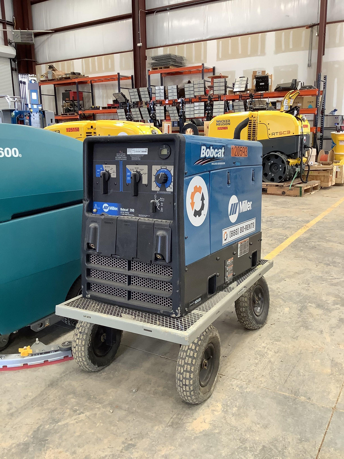 2021 Miller Electric BOBCAT 260 Remote Stop/Start