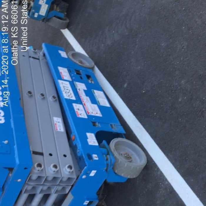 2020 Genie GS-1930 Solid Non Marking Tires, Beacon, Folding rails with half height swing gate