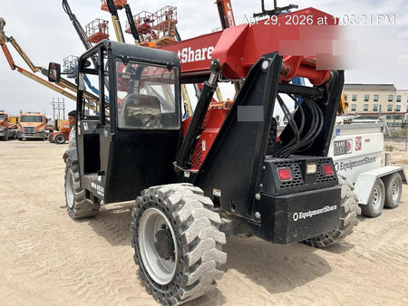 2019 Manitou MTA6034 Canopy, LED Work Lights, Solid Tires, Beacon, Auxiliary Hydraulics 48" Carriage and 48" Forks