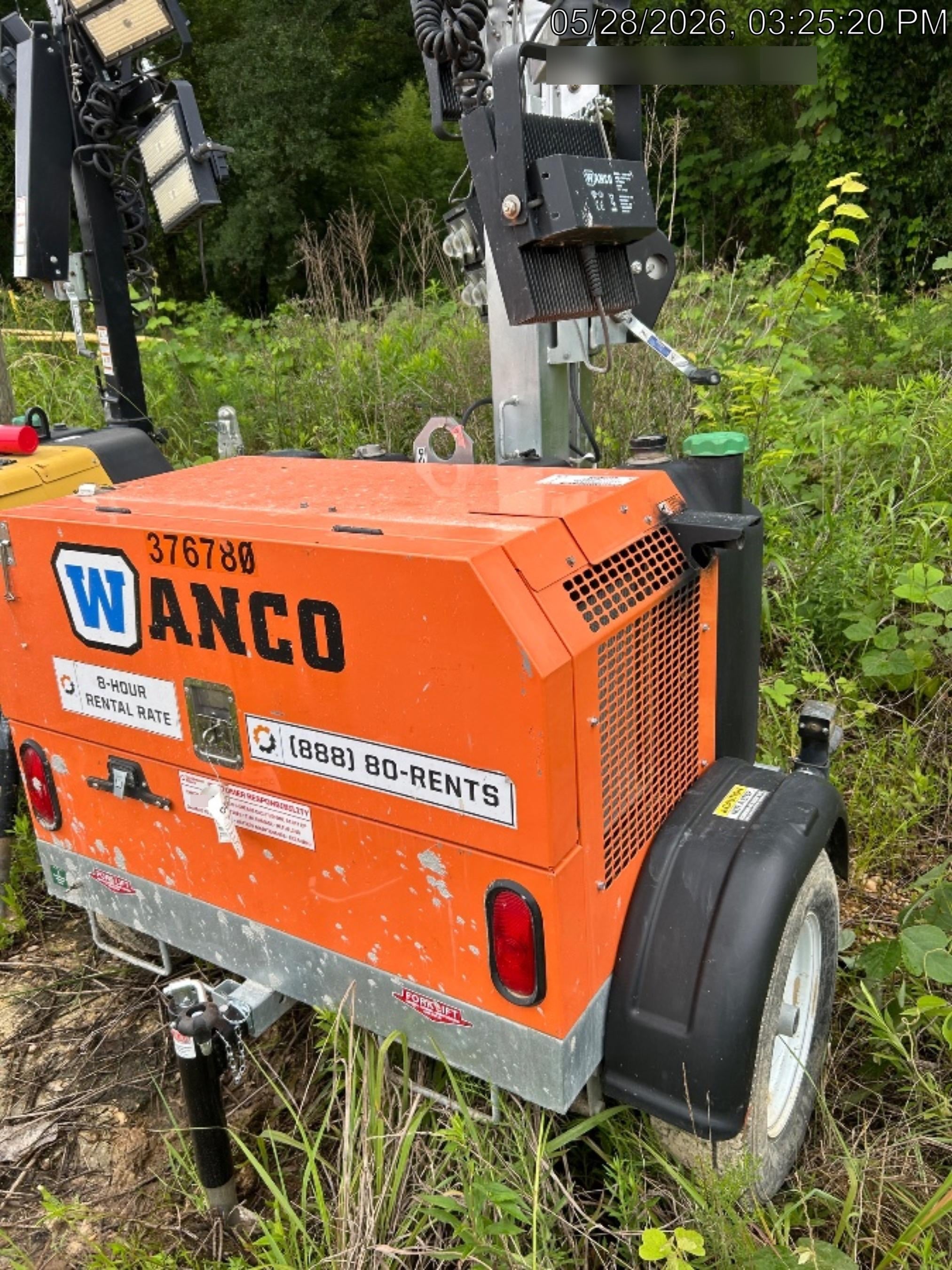 2023 Wanco WLTT-4MM4K Diesel, Deep Sea Controller, Shore Power Plug, Auto Start, (4) 350W LED Floodlights, 4kW Generator, 60 Gal Fuel Tank, 2" Ball, T3