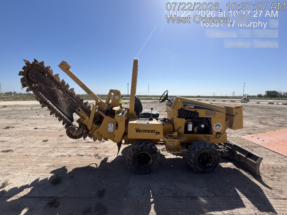 2019 VERMEER RTX450
