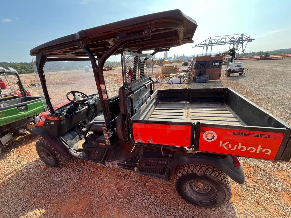2021 Kubota RTV-X1140W-H Plastic Canopy, Windshield Acrylic Clear, LED Strobe Light, Wire Harness Kit, Back up Alarm