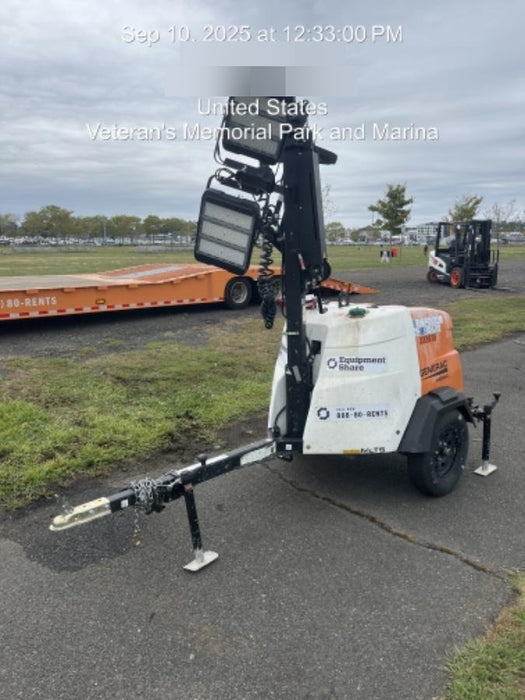 2023 Generac MLT2 Diesel, Flex Switch 120V Input, Powerzone Controller, (4) 320W LED Lights, 4kW Generator, 39.9 Gal Fuel Tank, 2" Ball, T3