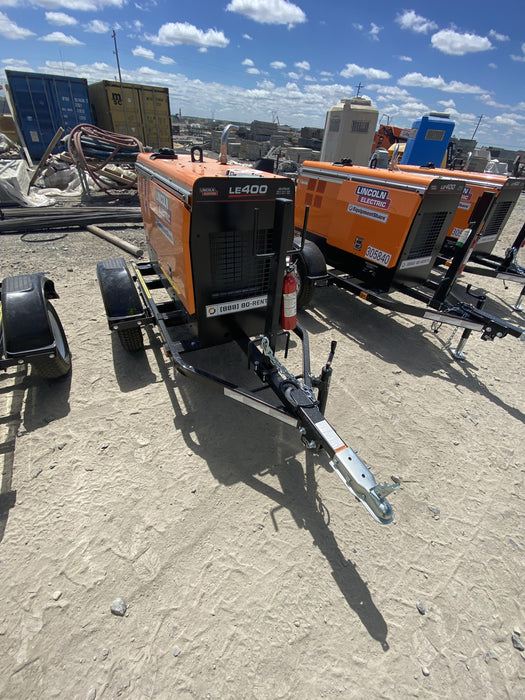 2023 Lincoln Electric LE400 Kubota V1505, Trlr, Cable Rack, Light Kit, ES Decals, T3